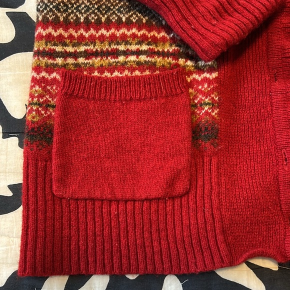 Eddie Bauer Fair Isle Wool Sweater - Picture 6 of 12